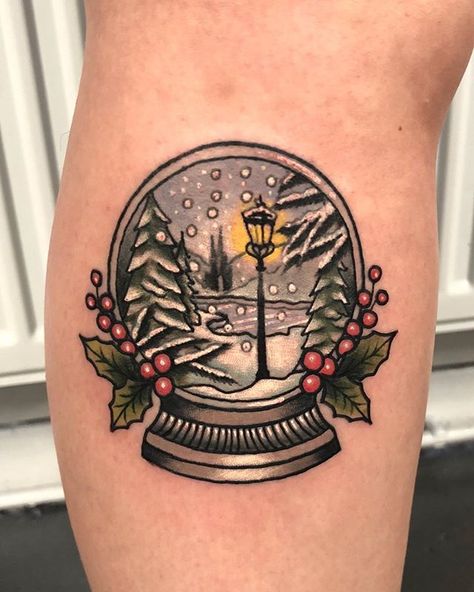 Narnia snow globe, thanks Starla x Narnia Snow, Snow Globe Tattoo, Globe Tattoo, Winter Tattoo, Book Tattoos, Globe Tattoos, Tattoo Disney, Fur Tree, Christmas Tattoo