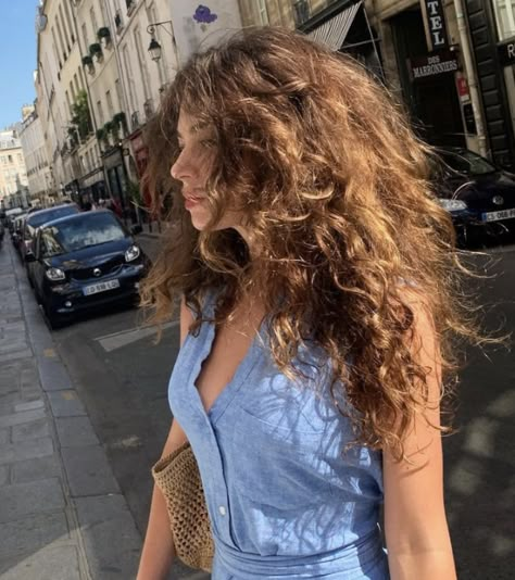 Volumous Wavy Hair, Big Frizzy Curly Hair, Wavy Poofy Hair, Frizzy Wavy Haircuts, Long Poofy Hair, Puffy Wavy Hair, Curly Long Hair Aesthetic, Curly Puffy Hair, Frizzy Hair Aesthetic