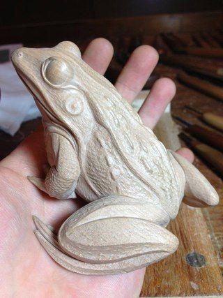 Ceramic Frogs, Pottery Animals, Sculptures Céramiques, Keramik Design, Frog Art, Ceramic Animals, Pottery Sculpture, Clay Art Projects, Wood Carving Art