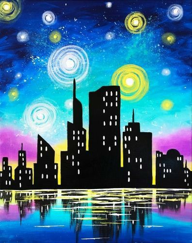 4 Canvas Painting Ideas, Canvas Painting Ideas Diy, 3 Canvas Painting Ideas, 3 Canvas Painting, Canvas Painting Ideas Easy, Painting Ideas Easy, Dream Painting, Paint Nite, Simple Wall Art