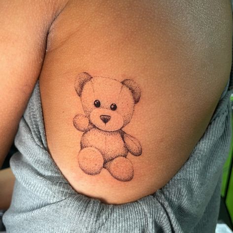 Childhood stuffed animal!! Absolutely in loveeeee with this whole idea and lil Bobo the teddy bear!🥹🧸 I Tattoo, Stuffed Animal, Teddy Bear, Tattoos, Animals