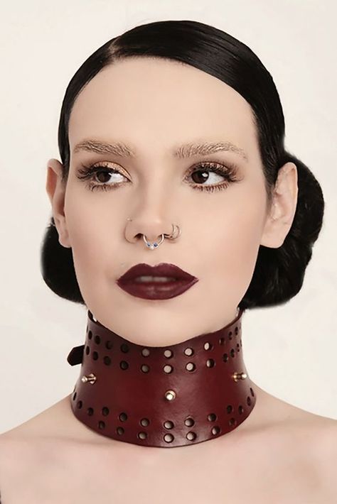 Posture Collar, Leather Choker Collars, Corset Training, Collar Choker, Leather Harness, Leather Chokers, Gauges Plugs, Choker Collar, Leather Collar