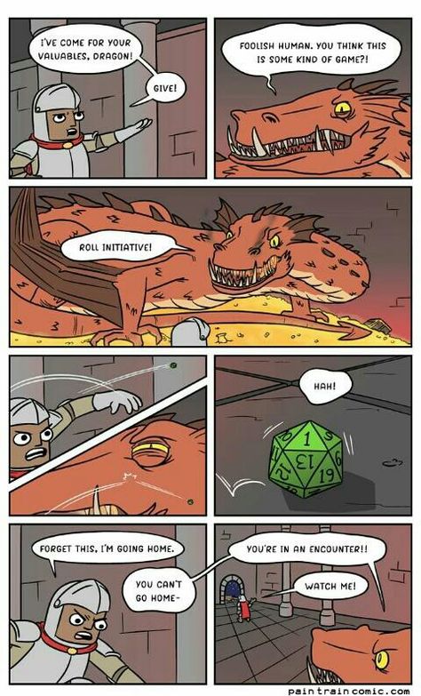 D&D - Foolish human, you think this is some kind of game? Dnd Comics, D D Funny, Dnd Memes, Dungeons And Dragons Memes, Dragon Memes, Dnd Funny, D&d Dungeons And Dragons, Geek Culture, A Dragon