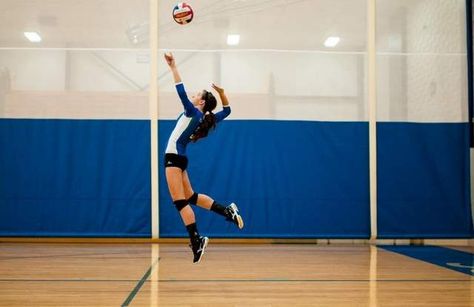 I love jump serving because I can feel the power behind it and it's harder for the other team to get up. Jump Serve Volleyball, Volleyball Jump Serve, Jump Serve, Beach Basketball, Volleyball Serve, Proper Running Technique, Jump Workout, Vertical Jump Training, Vertical Jump