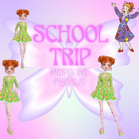 From Ms. Frizzle school trip vibes to channeling Sailor Moon in cosplay, I’m serving looks for every occasion! Whether you’re dressing up for work, a wedding, or stepping into the future, these ‘Dress to Impress’ outfits have you covered. 🌟✨ Explore themes like Scene, One with Nature, Old Money, and more! What’s your favorite style? #DressToImpress #FashionInspo #Cosplay #OutfitIdeas #StyleGuide Mrs Frizzle, Ms Frizzle, Magical School, Trip Style, Quirky Prints, Prints Colorful, One With Nature, Wild Adventures, Dress To Impress Outfits