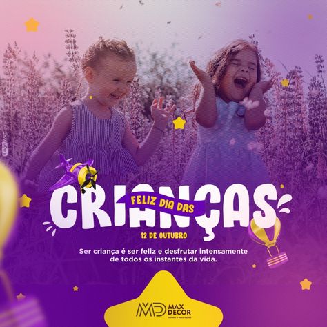 Em uma criança, pode-se ver a mais pura inocência, o mais sincero sorriso e a mais intensa felicidade. Que aprendamos com estes pequenos grandes exemplos! Desejamos a todos os pequenos um Feliz e Abençoado Dia das Crianças 👧🧒🧸 #diadascriancas #maxdecor #maringa #parana Kids Social Media, Social Media Post Design, Photography Lessons, Social Media Templates, Post Design, Media Post, Social Media Post, Rainbow, Social Media