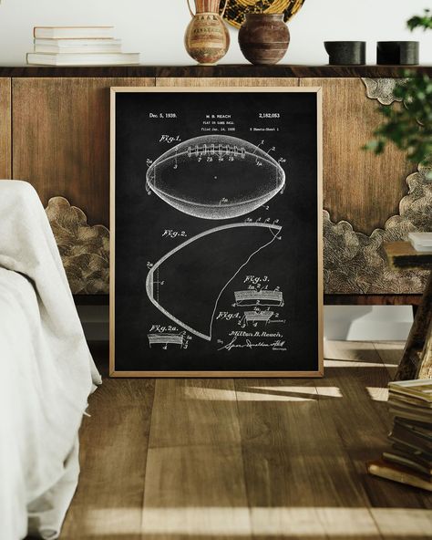 To all the football parents out there, we know the dedication, the long nights, and the endless support you give to your athletes. Our new football parent prints are a perfect way to celebrate those Friday night lights and the pride that comes with every game day. Whether you’re cheering from the stands or reliving those unforgettable moments at home, these prints capture the heart and spirit of what it means to be a football parent. #FootballParent #ProudParent #GameDay #FootballLife #Sports... Dreamy Nursery, Technical Design, Game Rooms, Home Offices, Sports Art, Patent Prints, Office Walls, Office Wall Decor, Office Wall