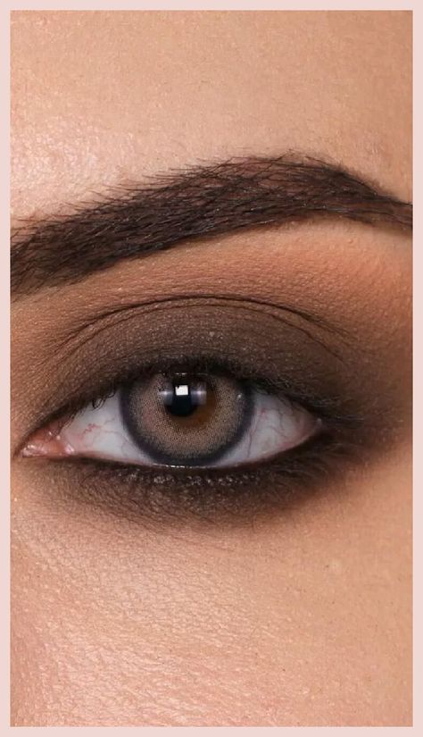 [AffiliateLink] 33 Hot Brown Smokey Eye Makeup Recommendations You Have To See This Autumn #brownsmokeyeyemakeup Black And Brown Smokey Eye, Matte Brown Smokey Eye, Brown Smokey Eye Makeup Tutorial, Smokey Eye Makeup Steps, Makeup Recommendations, Brown Smokey Eye Makeup, Brown Smokey Eye, Evening Eye Makeup, Soft Eye Makeup