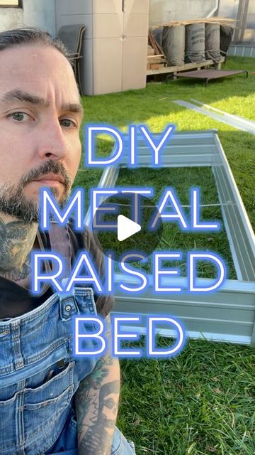 Sheet Metal Raised Garden Beds, Diy Metal Garden Bed, Diy Metal Raised Garden Bed, Galvanized Steel Raised Garden Beds, Diy Raised Beds, Galvanized Roofing, Metal Garden Beds, Building Raised Beds, Diy Garden Bed