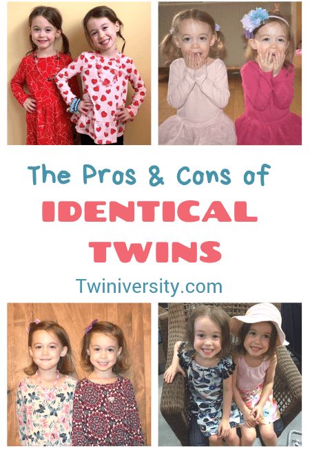 The Pros and Cons of Identical Twins Identical Twins Boys, Twin Quotes, Pregnancy Announcement Big Sister, Raising Twins, Twin Baby Girls, Twin Toddlers, Christmas Pregnancy Announcement, Baby Education, Newborn Twins