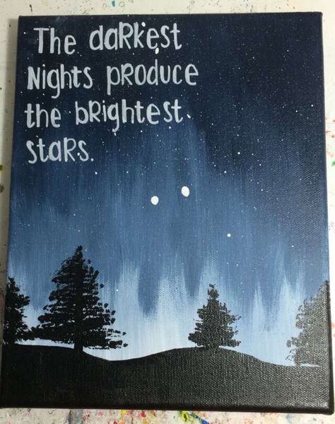 Canvas Painting Ideas Affirmations, Art With Quotes Canvas, Encouraging Paintings, Quotes Acrylic Painting, Motivational Quote Paintings On Canvas, Painted Quotes On Canvas, Inspiring Quotes Painting, Inspirational Quote Paintings On Canvas, Quotes To Paint On Canvas