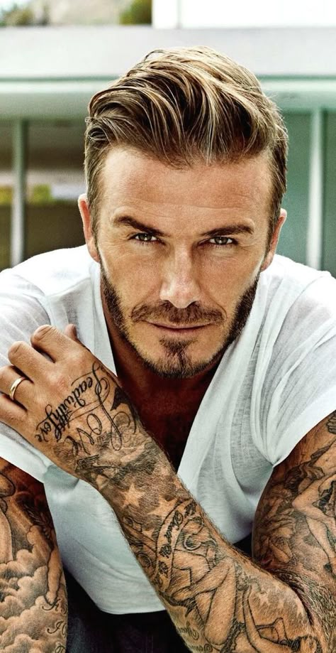 David Beckham Hair, Beckham Neck Tattoo, David Beckham Hand Tattoo, David Beckham Photoshoot, David Beckham Hairstyle Undercut, David Beckham Neck Tattoo, David Beckham Portrait, David Beckham Haircut, Beckham Haircut