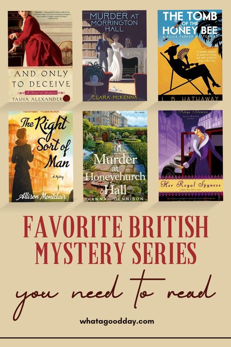 These British cozy mysteries will keep your TBR full for weeks. Ranging from historical fiction style to contemporary times, you are sure to find a new favorite to read. Best Mystery Books, Cozy Mystery Series, Books Recommended, Best Mysteries, Cozy Mystery, Book To Read, I Love To Read, Mystery Books, Mystery Series