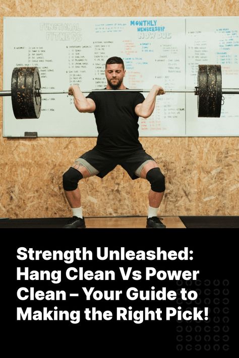 Puzzled over the Hang Clean vs. Power Clean dilemma? You're in the right place.When it comes to the world of Olympic weightlifting, there seems to be some confusion regarding the different and common variations of their exercises. The names and techniques are similar, so we can't blame people for n Barbell Good Morning, Olympic Lifts, Strength Routine, Hang Clean, Explosive Workouts, Pre Workout Protein, Olympic Weightlifting, Olympic Lifting, Power Clean