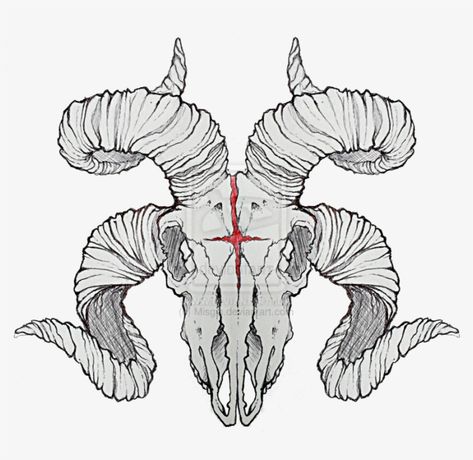 Goat Skull Tattoo Design, Goat Skull Tattoo, Creepy Sketches, Skull With Horns, Skull Sketch, Goat Skull, Bull Tattoos, Ram Skull, Animal Skull