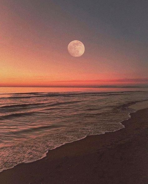 Pictures  on Twitter: "where i wanna be… " Full Moon Pictures, Moonlight Reflection, Sun Moon Illustration, Moon Sea, Blue Moon Photography, Moon Lover, Miss You Mom, Soft Girl Era, Pretty Skies