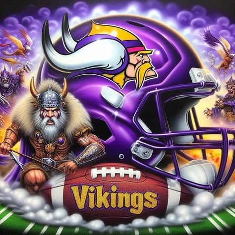 Minnesota Vikings Wallpaper, Viking Wallpaper, Minnesota Vikings Logo, Photo Facts, Minnesota Vikings Football, Vikings Fan, Nfl Photos, Vikings Football, Create Picture