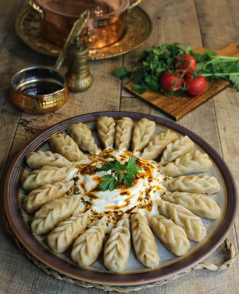 Potatoe Dumpling, Turkish Dumplings Manti, Potato Dumplings German, Potato Dumpling Recipe, Polish Potato Dumplings (kopytka) Recipe, Potato Dumplings, Dumplings, Sweet Potato, Comfort Food