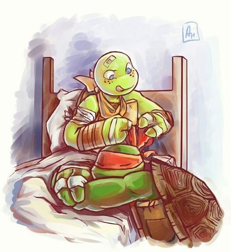 Mikey messing with Raph Tmnt Mikey, Raphael Tmnt, Tmnt Movie, Tmnt Characters, Tmnt Comics, Teenage Mutant Ninja Turtles Artwork, Teenage Mutant Ninja Turtles Art, Ninja Turtles Artwork, Tmnt Artwork