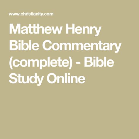 Bible Commentary, Online Study, Spiritual Growth, Bible Study, Meant To Be, Verses, Bible Verses, Spirituality, Bible