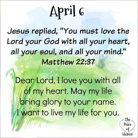 Birth Month Quotes, Bible Verse Matthew, April Quotes, Daily Spiritual Quotes, Matthew 22 37, Daily Wisdom, Christian Quotes Prayer, Daily Word, Shop With Me