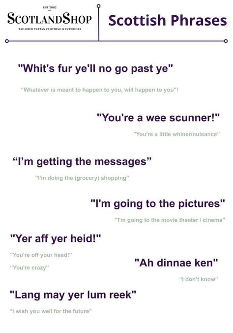 Scottish Gaelic Phrases, Scots Language, Scottish Phrases, Scottish Words, I Wish You Well, Great Scot, Scottish Culture, Irish Quotes, Scottish Gaelic