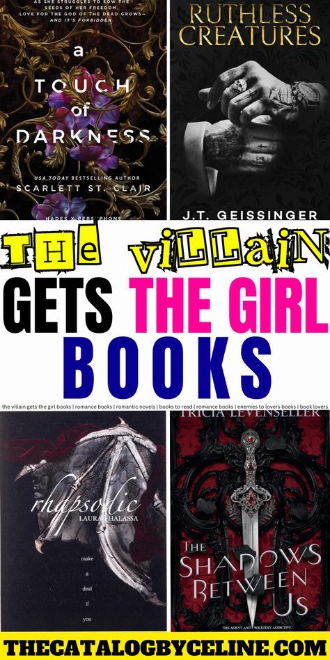 Villain X Hero Romance, Love Story Books Romance Novels, Suspense Romance Books, Top Romance Books, Villain Romance, Dark Romance Novels, Villain Gets The Girl, Enemies To Lovers Books, Books Romantic