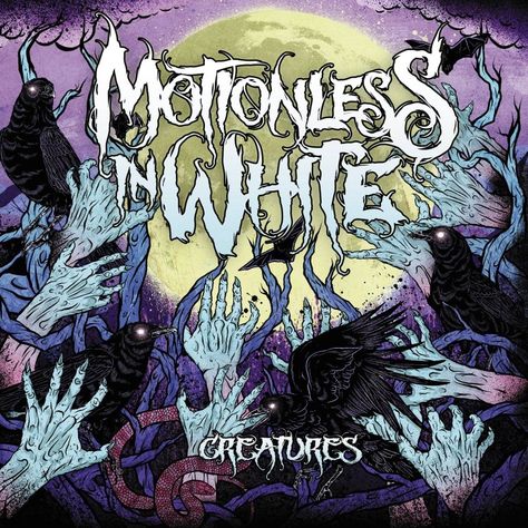 Motionless In White – Creatures Motionless In White, White Tattoo, New Rock, Black Veil Brides, Black Veil, Lp Vinyl, Manado, End Of The World, New Wall