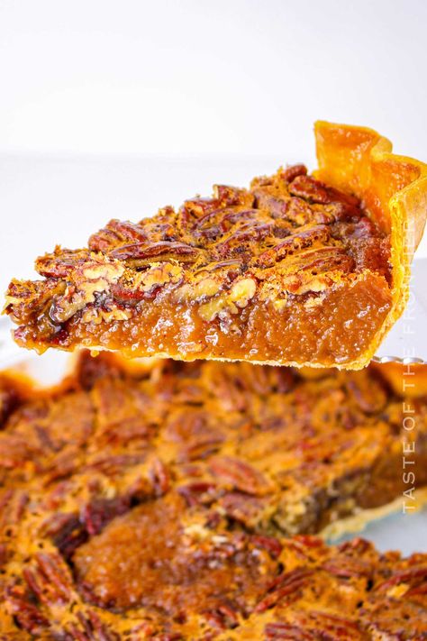 This amazing Caramel Pecan Pie is rich, and buttery with a sweet caramel filling and crunchy pecans. It's a perfect dessert for any gathering or holiday. Caramel Pecan Delight Pie, Chocolate Caramel Pecan Pie, Caramel Pecan Pie Recipe, Carmel Pecan Pie, Caramel Pecan Topping, Cookie Dough Pie, Homemade Caramel Popcorn, Caramel Pecan Pie, Breakfast Donuts