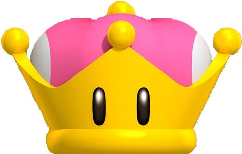 Super Mario Bros U Deluxe, Super Crown, Peach Mario, Crown Template, Crown Ideas, Mario Bros Party, Super Mario 3d, Princesa Peach, Mario Nintendo