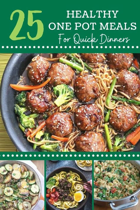 Easy Dinners One Pot, One Pot Hearty Meals, Ww One Pan Dinners, One Oven Pan Dinners, Healthy Crock Pot Meals For 2, Healthy Dinner Recipes One Pot, Healthy Dinner Recipes Skillet, Stove Top Meal Prep, 20 Min Meals Healthy