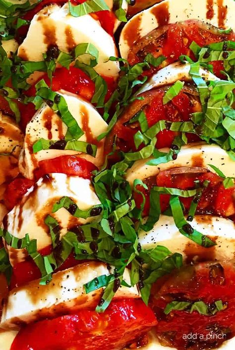 Caprice Salad, Feta Appetizer, Blueberry Salsa, Beef Enchilada Dip, Balsamic Glaze Recipes, Tomato Mozzarella Salad, Ensalada Caprese, Chicken Salad With Grapes, Caprese Recipes