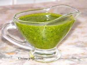 Vinagreta verde de perejil y cilantro 1 Chutney, Guacamole, Cilantro, Jam, Condiments, Sauce, Fruit, Ethnic Recipes