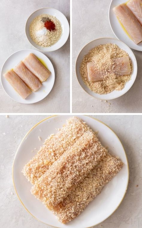 How to Make Air Fryer Mahi Mahi with pank breadcrumbs for a crispy breading and flaky inside. This recipe includes how to cook fresh mahi mahi fillets and how to cook them from frozen! Air Fryer Mahi Mahi From Frozen, Breaded Mahi Mahi Recipes, Air Fry Fish Recipe, Air Fryer Mahi Mahi, Air Fry Fish, Cooking Mahi Mahi, Mahi Recipes, Mahi Mahi Recipes, Air Fryer Fish Recipes