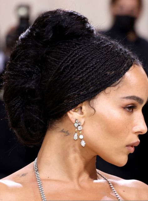 Zoe Kravitz Braids, Zoë Kravitz, Zoe Kravitz, Looks Black, 4c Hairstyles, Locs Hairstyles, Dream Hair, Black Girls Hairstyles, Aesthetic Hair