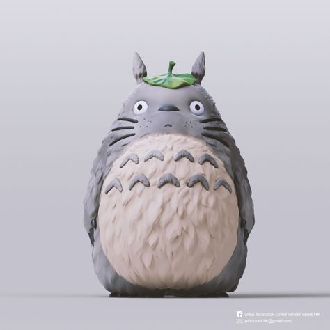 Totoro Diy, Poses Manga, 3d Figures, Cute Clay, Clay Figures, My Neighbor Totoro, Sculpture Clay, Miyazaki, Air Dry Clay