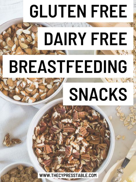 Gluten Free Lactation Recipes, Gluten And Dairy Free Snacks, Grab Snacks, Breastfeeding Snacks, Dairy Free Breastfeeding, Freezer Food, Dairy Free Snacks, Breastfeeding Mom, Lactation Recipes