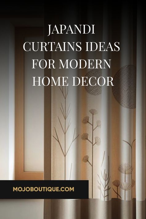 Explore our curated Japandi curtains ideas to blend Scandinavian functionality with Japanese minimalism in your modern home decor. Transform your space today! Japandi Curtain Ideas, Japandi Curtains, Scandinavian Curtains, Japanese Curtains, Japandi Interior Design, Curtains Ideas, Japanese Minimalism, Japandi Interior, Japandi Style