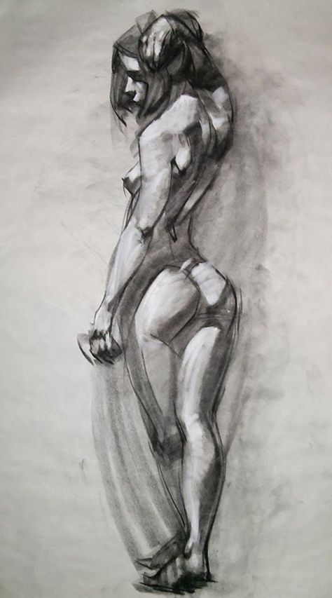 Nude Artwork, Human Anatomy Drawing, Human Anatomy Art, White Drawing, Female Art Painting, Figure Sketching, Anatomy Art, Sketchbook Art Inspiration, Life Drawing