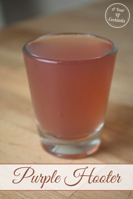 Purple Hooter Drink, Fun Vodka Shots, Shots With Chambord, Purple Hooter Shot, Alcoholic Drinks Shots, Drink Shots Alcoholic, Easy Shots Alcohol, Chambord Shots, Simple Shots Alcohol Recipes