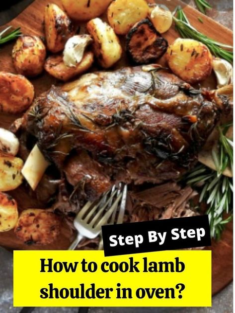 Lamb Shoulder Roast Recipes Ovens, How To Cook Lamb Shoulder, Lamb Shoulder Recipes Ovens, Oven Roasted Lamb Shoulder, Lamb In Dutch Oven, How To Cook Lamb Shoulder Chops, Lamb Shoulder Chops Recipes Oven, Lamb Shoulder Roast Recipes, Lamb Shoulder Chops Recipes