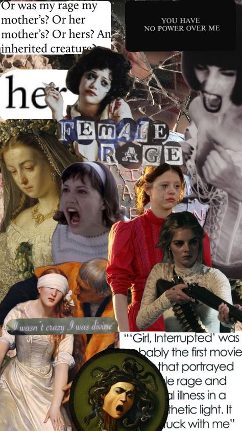 Female Rage collage board 🥰🥰🥰 Rage Wallpaper Aesthetic, Female Rage Collage, Feminine Rage Wallpaper, Literally Me Characters Collage, Female Rage Wallpaper, Female Rage Photography, Womens Rage, Female Gaze Aesthetic, Phone Spotify