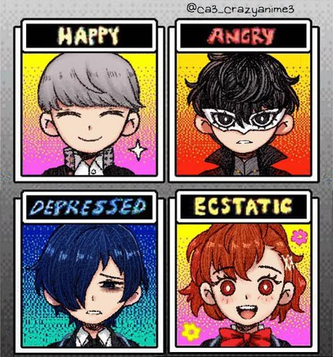 CA3 🌸💕💗🎀 (@ca3_crazyanime3) on X Persona Crossover, Persona Q, A Silent Voice Anime, Atlus Games, Shin Megami Tensei Persona, Shin Megami Tensei, Persona 4, 5 Anime, Fandom Funny