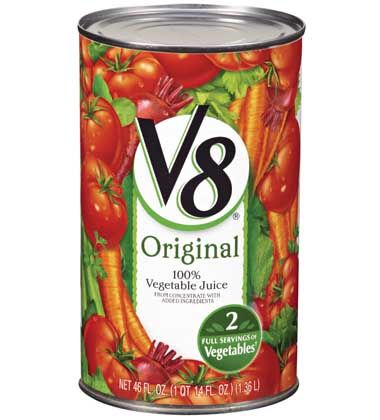 V8® VEGETABLE JUICE The Daniel Fast, V8 Juice, Canned Juice, Canned Vegetables, Sources Of Vitamin A, Daniel Fast, Vegetable Nutrition, Delicious Vegetables, Vegetable Juice