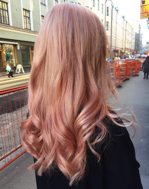 pin | @untetheredsun Pink Dark Blonde Hair, Red Strawberry Blonde Hair, Strawberry Blonde And Pink Hair, Strawberry Blonde Pink, Pink Blonde, Stawberryblonde Hair, Aesthetic Strawberry Blonde Hair, Blorange Hair, Peach Hair