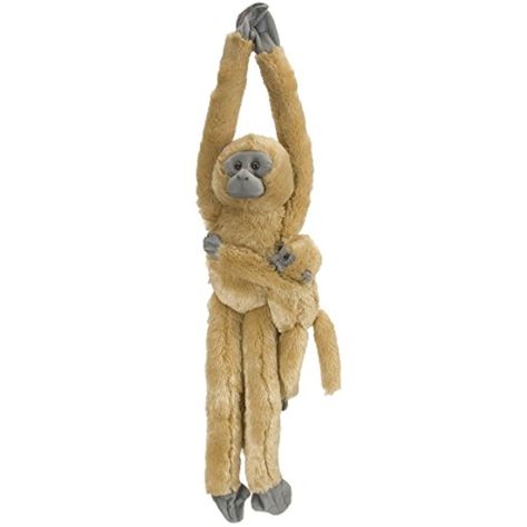 Wild Republic Hanging 20" Com Langur with Baby Plush * You can find out more details at the link of the image. (This is an affiliate link) #Puppets Octopus Stuffed Animal, Animal Hugs, Hanging Monkey, Toy Monkey, Baby Stuffed Animals, Monkey Stuffed Animal, Toy Design, Monkey Plush, Anime Toys