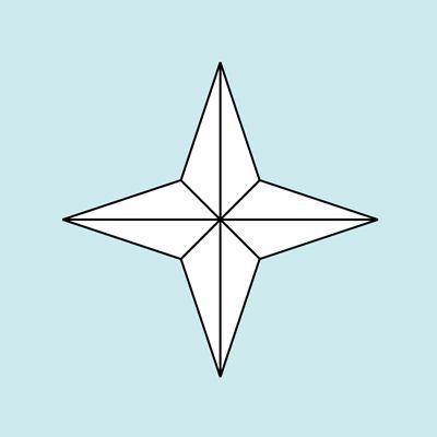 Four Point Star Tattoo, 4 Point Star Tattoo, Sparkles Aesthetic, Four Point Star, Four Pointed Star, Diy Christmas Village Displays, 4 Point Star, Superhero Suits, Star Clipart