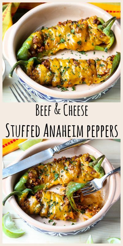 Chile Relleno With Ground Beef, Anaheim Chilies Recipes, Hatch Peppers Recipes, Chicken Stuffed Anaheim Peppers, Stuffed Relleno Peppers, Santa Fe Peppers Recipes, Mexican Peppers Stuffed, Fresh Anaheim Pepper Recipes, Stuffed Chili Peppers Recipes