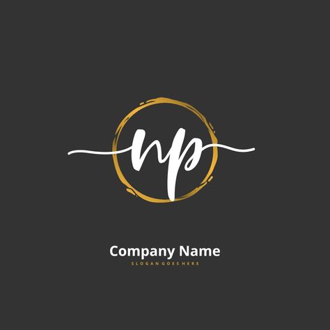 Np Logo, Signature Logo Design, Handwritten Logo, Dental Logo, Camera Logo, Wedding Luxury, Wedding Logos, Calligraphy Letters, School Project