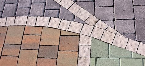 How to Stain Concrete Paving Stones How To Stain Concrete, How To Lay Pavers, Garden Slabs, Patio Blocks, Paint Concrete Patio, Stain Concrete, Garden Pavers, Paver Blocks, Concrete Block Walls